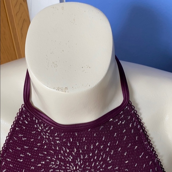 Victoria’s Secret Maroon Diamond Ice Sparkles Bra - Picture 4 of 7